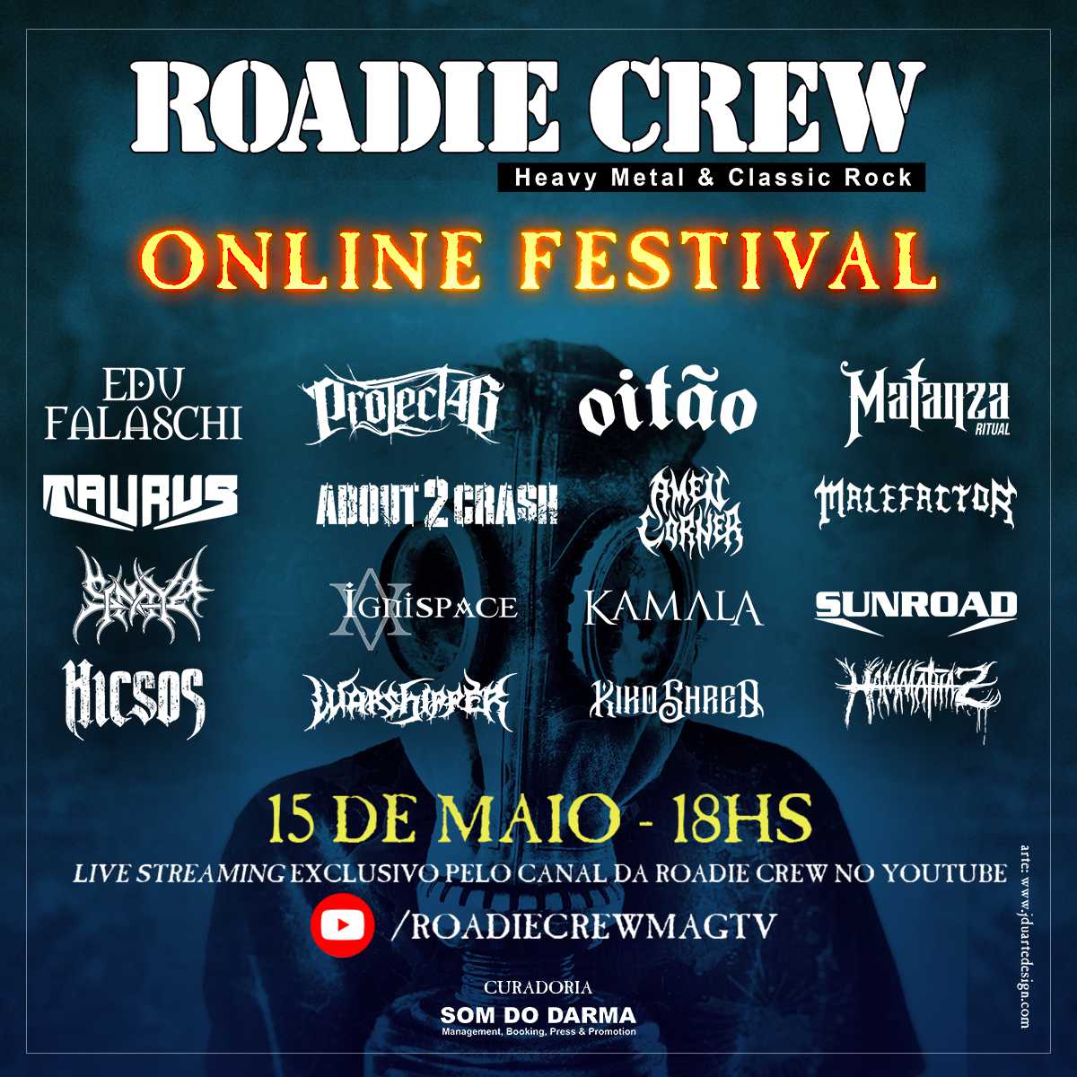 Roadie Crew Online Festival - Edição Maio 2020